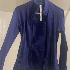 Navy Lululemon Zip Up Jacket